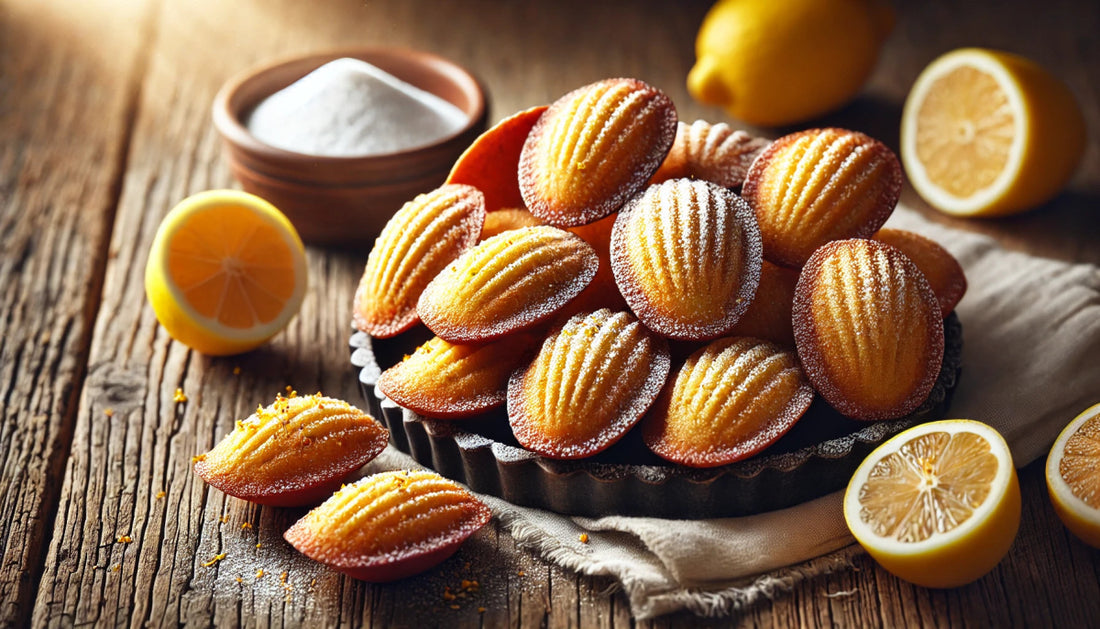 Recette de Madeleines Moelleuses au Citron - Atelier Gourmandise