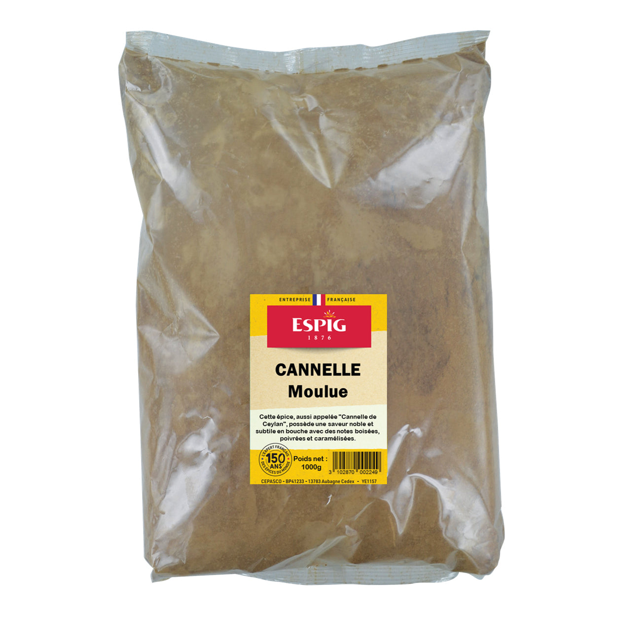 Cannelle moulue 1kg Atelier Gourmandise
