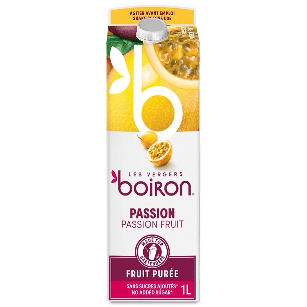 Purée de fruit passion sucrée Boiron 1KG