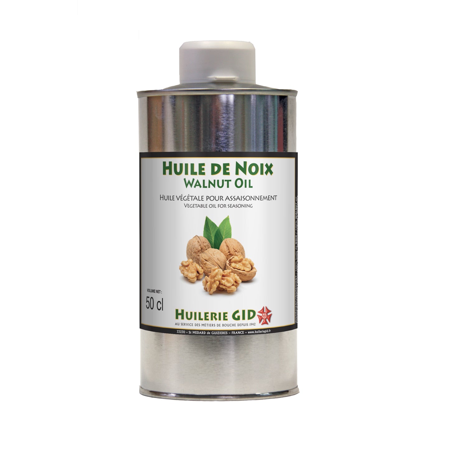 Huile de noix 500ml Atelier Gourmandise