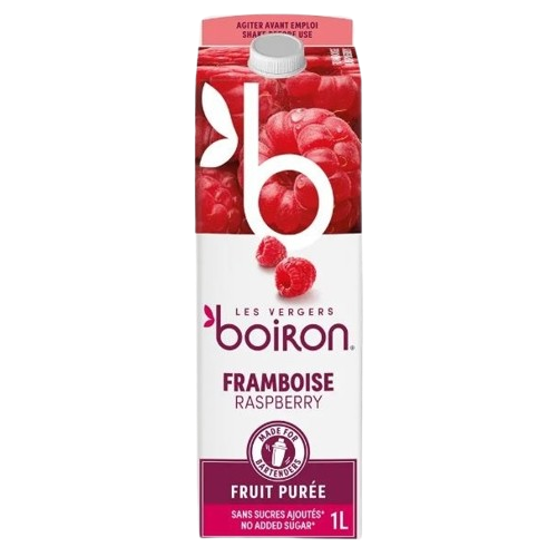 Purée de fruit pasteurisée goût Framboise 1L Boiron