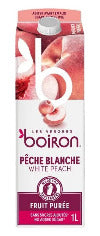 Purée de fruit pêche blanche 1L Boiron