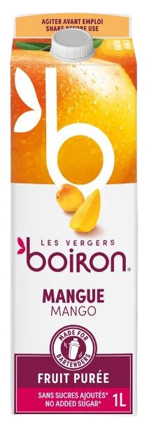Purée de fruit mangue 1L Boiron