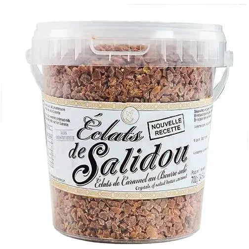Eclats de Caramel Salidou - Seau de 700g Salidou