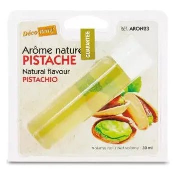 Blister d'arôme naturel de pistache pour sublimer vos desserts.