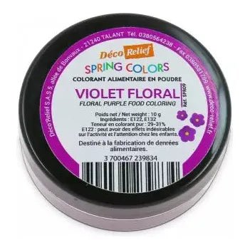Colorant Violet Hydrosoluble Poudre 10g - Atelier Gourmandise