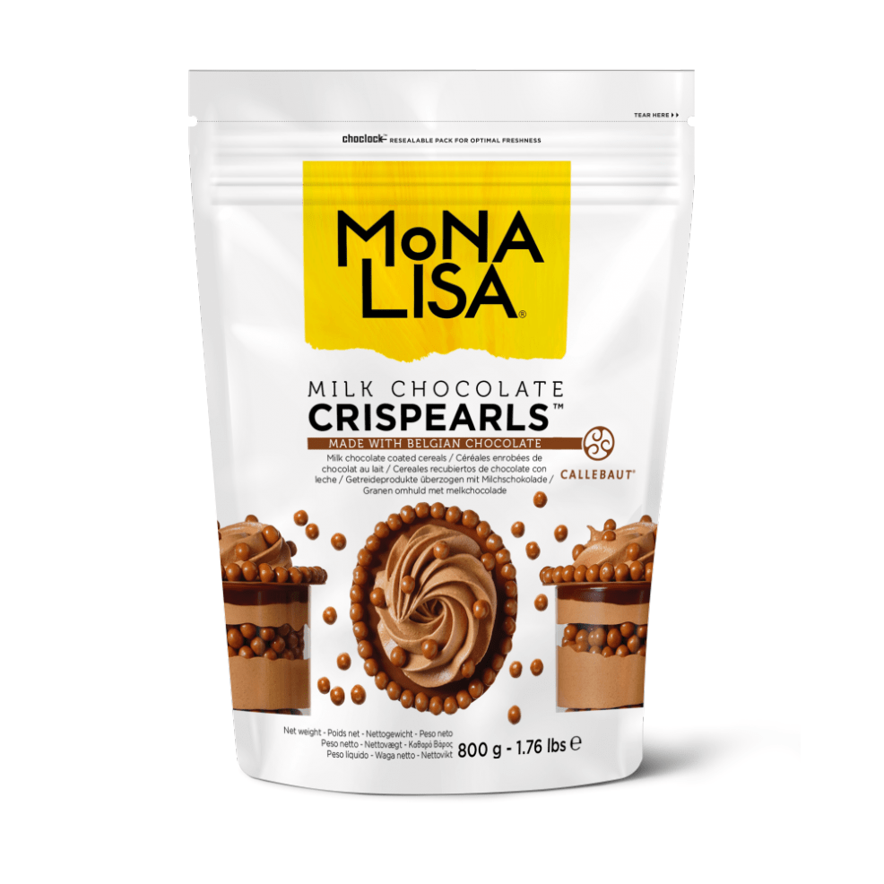 Crispearls™ Lait Mona Lisa 800g - Atelier Gourmandise