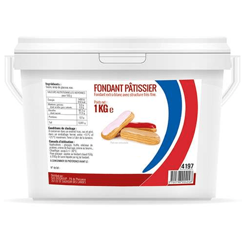 Fondant Blanc 1 kg - Atelier Gourmandise