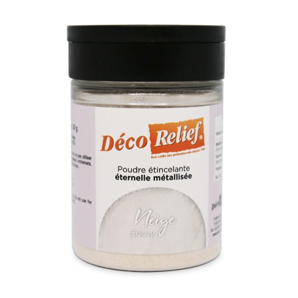 Poudre Étincelante Neige 30g - Atelier Gourmandise