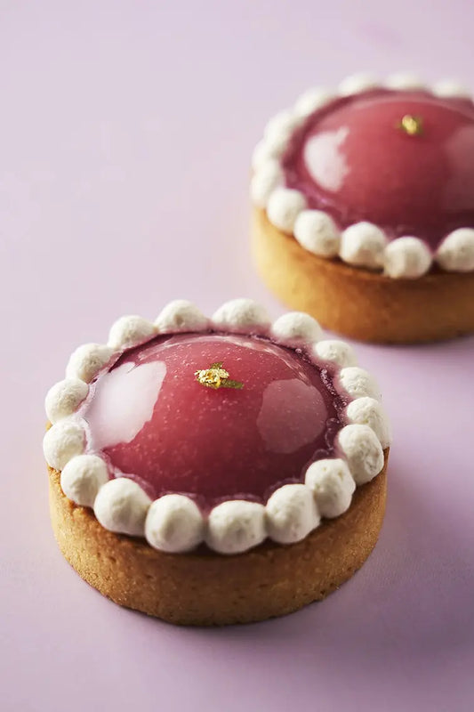 Tartelette-aux-pêches-et-au-thé Atelier Gourmandise