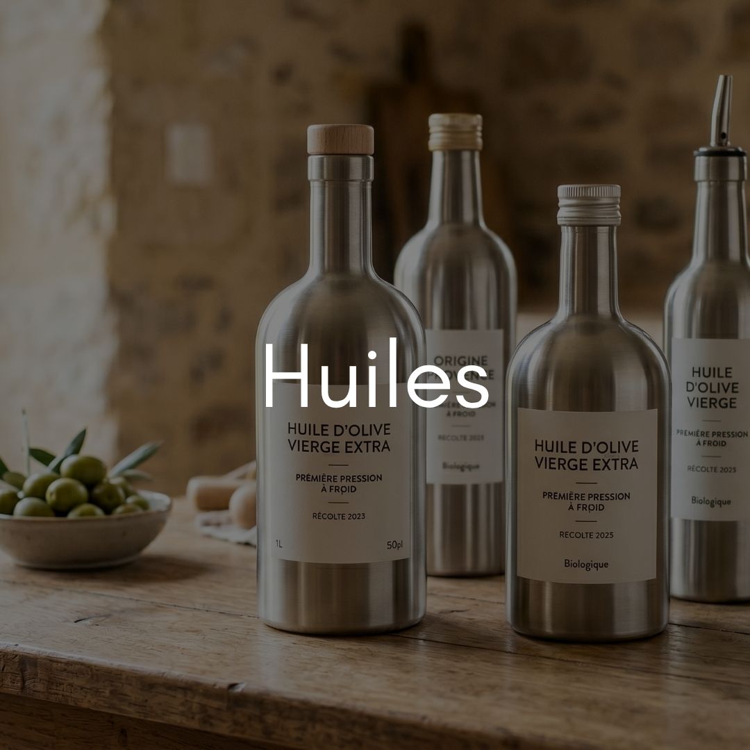 Huiles Atelier Gourmandise