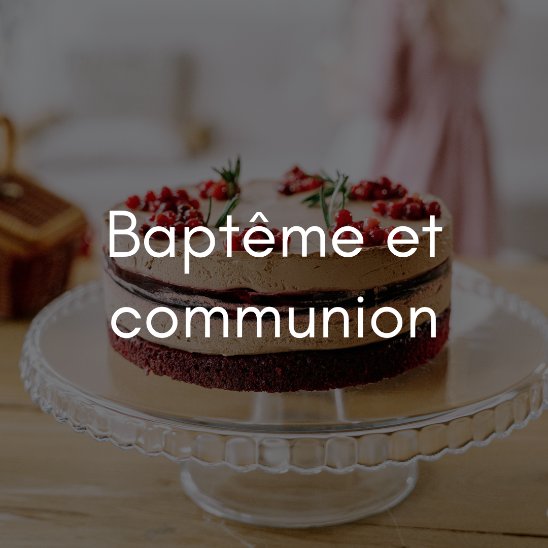 Baptême-communion Atelier Gourmandise