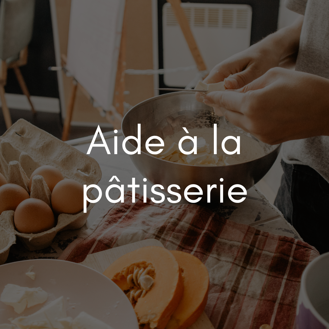 Aide-à-la-pâtisserie Atelier Gourmandise