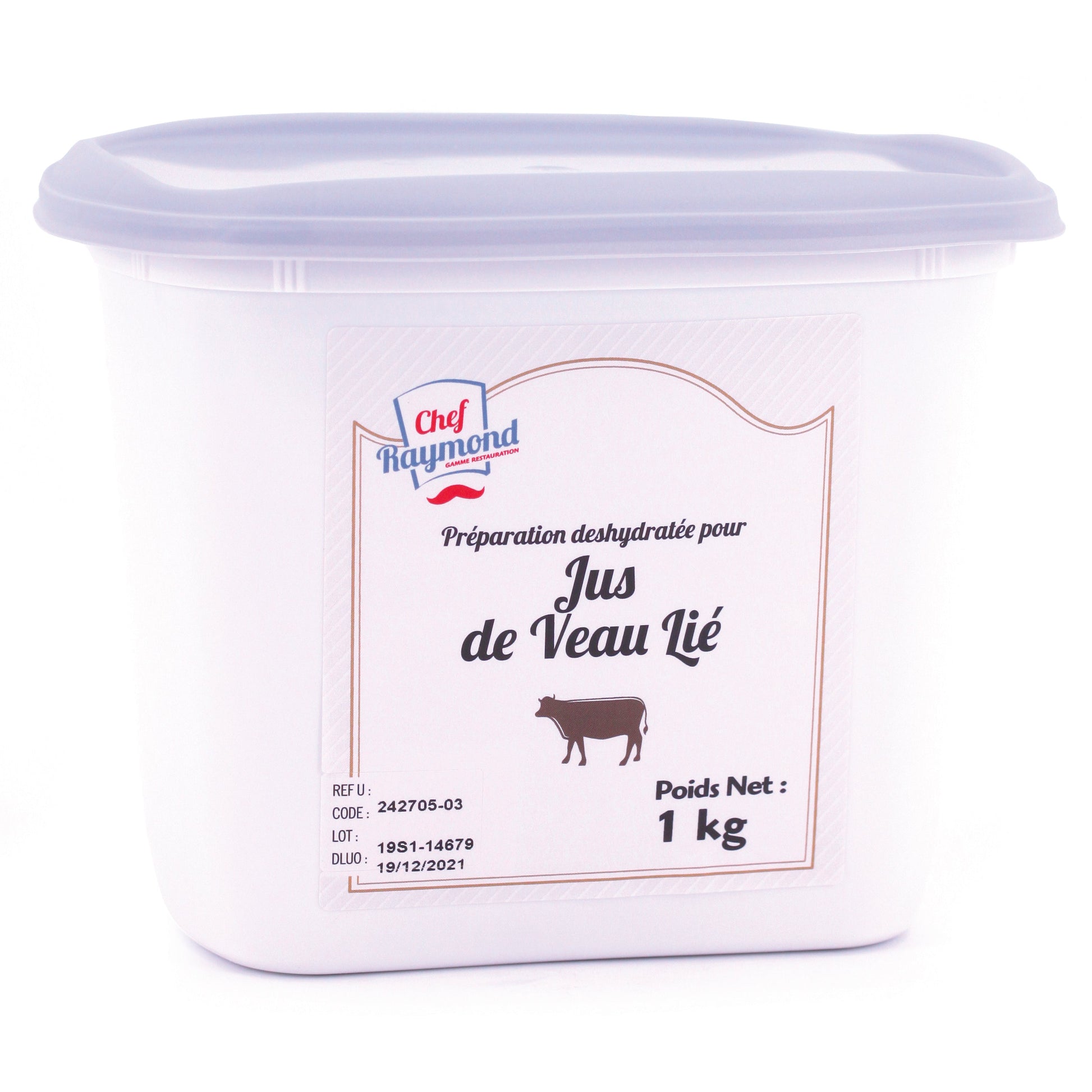 Jus de veau lié 1kg Atelier Gourmandise