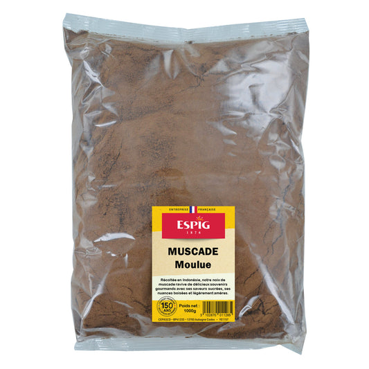 Muscade moulue 1kg Atelier Gourmandise