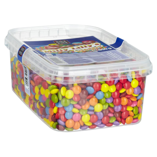 Milly Lilly's Classic – Dragées Multicolores en Boîte de 900g Milly Lilly's