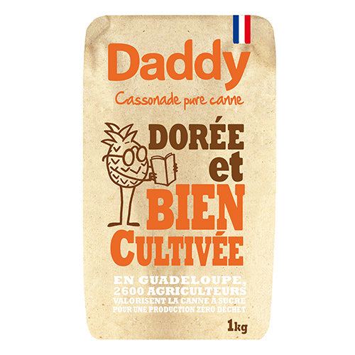 Sucre cassonnade boite 1KG Daddy