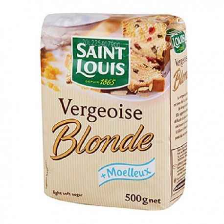 Vergeoise blonde sachet 500gr