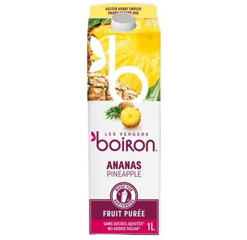 Purée de fruit ananas Boiron 1L