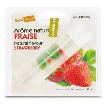 Arôme Naturel Fraise 30ml - Atelier Gourmandise