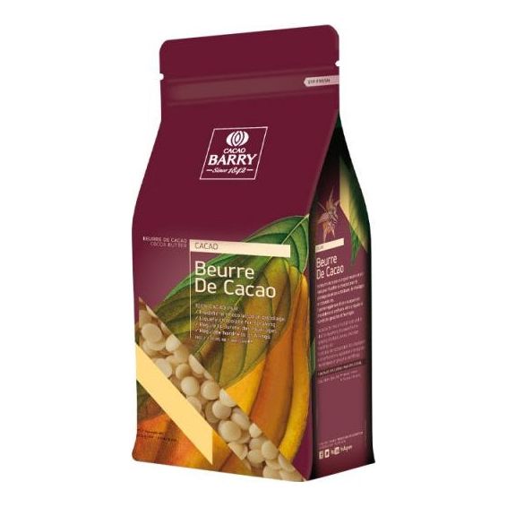 Beurre de Cacao Barry 1 kg - Atelier Gourmandise