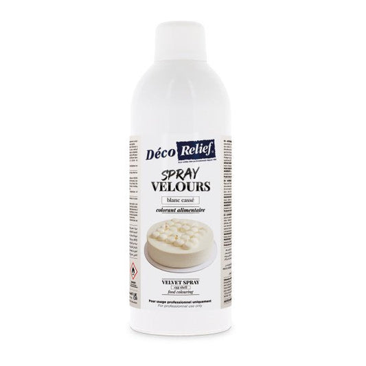 Bombe Effet Velours Blanc 400 ml - Atelier Gourmandise