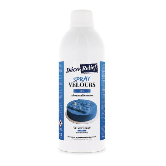 Bombe Effet Velours Bleu 400 ml - Atelier Gourmandise