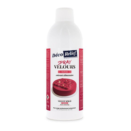 Bombe Effet Velours Fuchsia 400 ml - Atelier Gourmandise