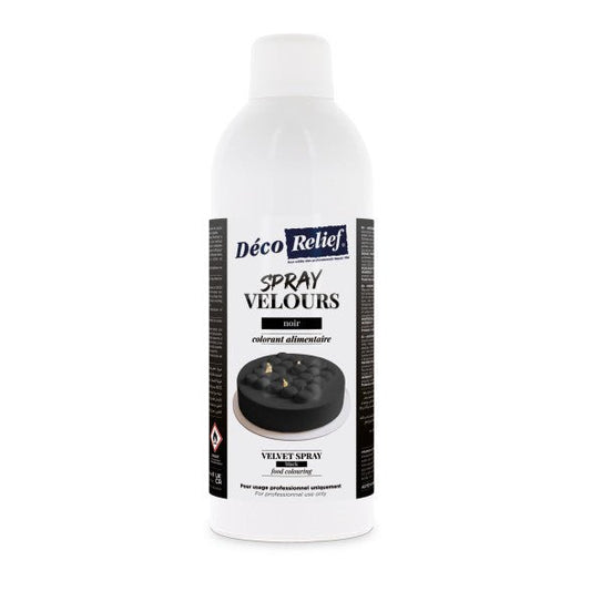 Bombe Effet Velours Noir 400 ml - Atelier Gourmandise