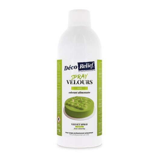 Bombe Effet Velours Vert 400 ml - Atelier Gourmandise