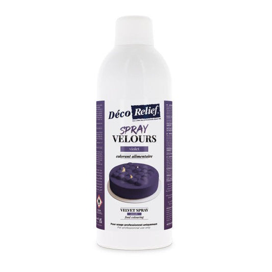 Bombe Effet Velours Violet 400 ml - Atelier Gourmandise