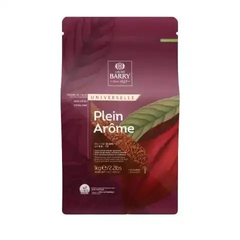Cacao en poudre plein Arôme Barry Callebaut 1kg - Atelier Gourmandise