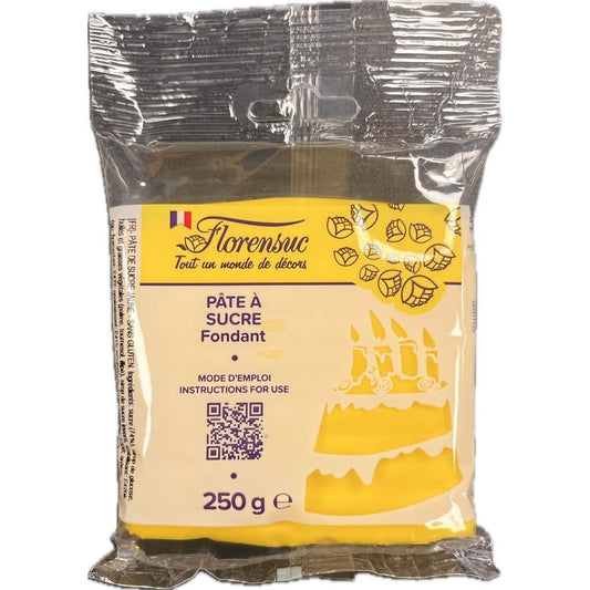 Pâte à Sucre Jaune Florensuc 250 g - Atelier Gourmandise