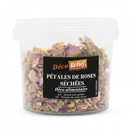 Pétales de Rose Séchées 10g - Atelier Gourmandise